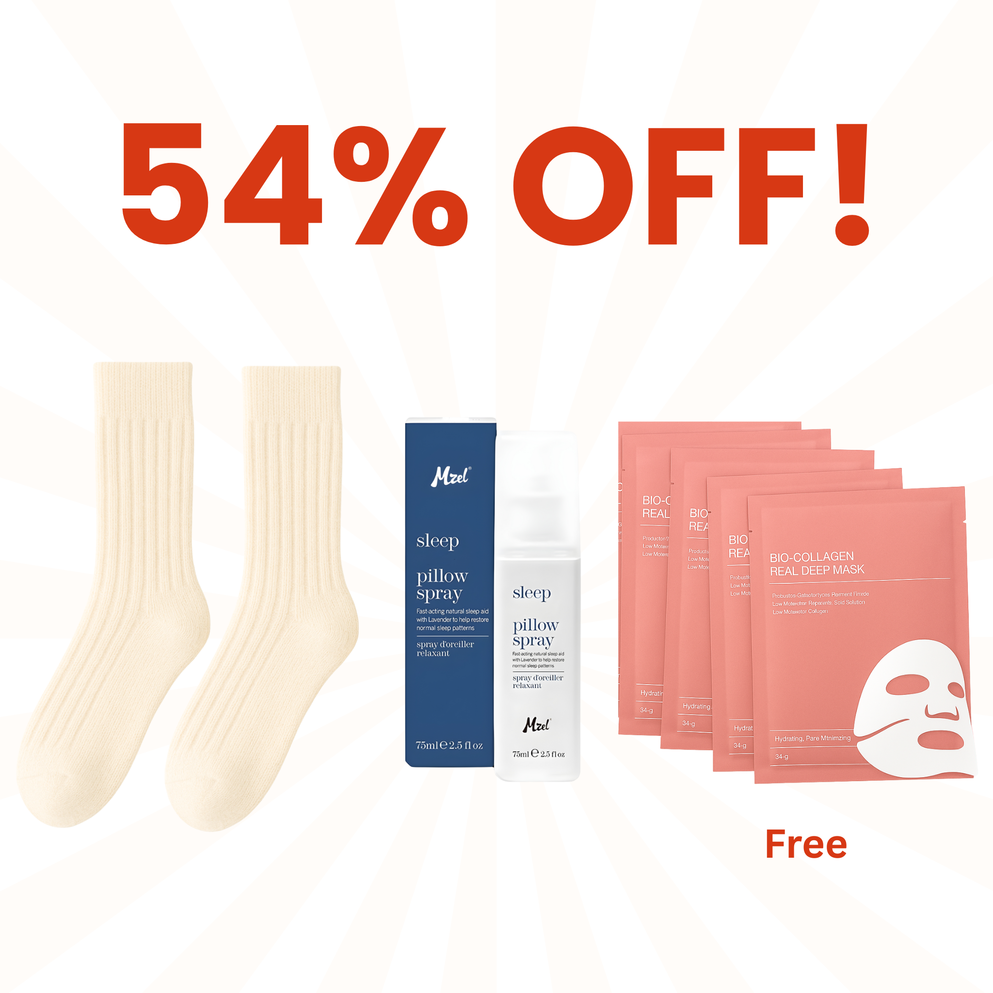 Cadeaupakket voor in de kous